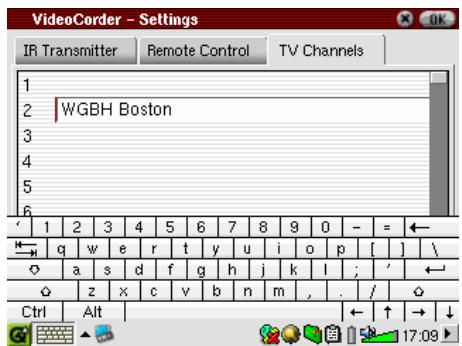 ARCHOS PMA 400 - Part 3: Give your channels a name - 1