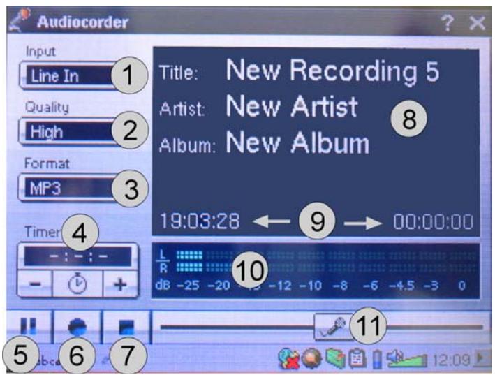 ARCHOS PMA 400 - AudioCorder - 1