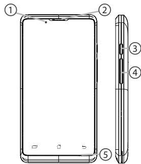 ARCHOS 40 CESIUM - Description of the phone - 1