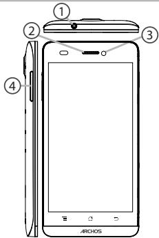 ARCHOS 45B HELIUM - Description of the phone - 1