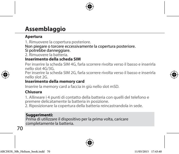 ARCHOS 50B HELIUM - Descrizione del dispositorio - 6