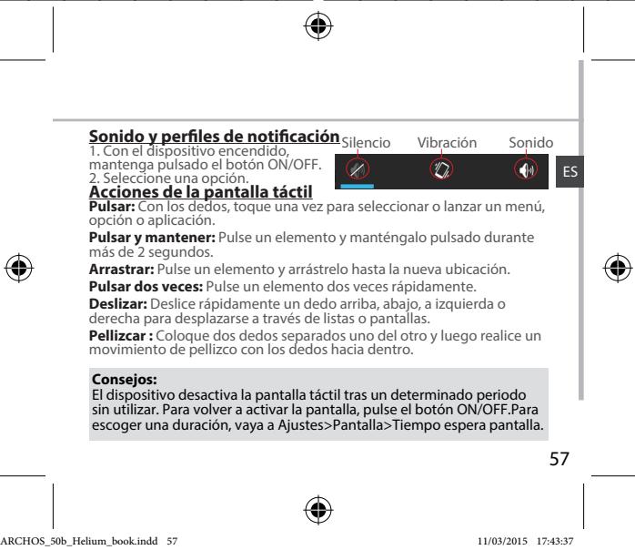 ARCHOS 50B HELIUM - Apagado - 2
