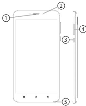 ARCHOS 59 XENON - Descripción del dispositivo - 1