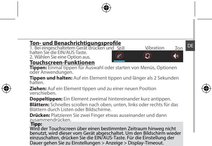 ARCHOS 59 XENON - Beschreibung des Geräts - 12