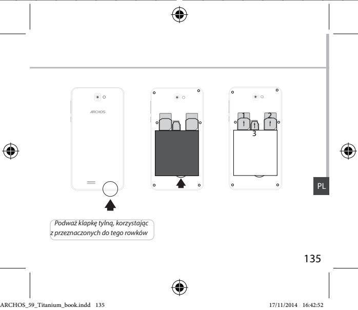 ARCHOS 59 XENON - Wskazówka: - 2
