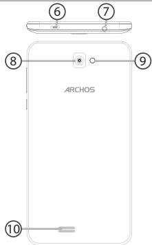 ARCHOS 59 XENON - A telefon bemutatása - 1