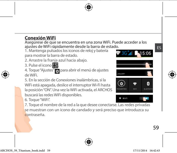 ARCHOS 59 XENON - Consejo: - 3