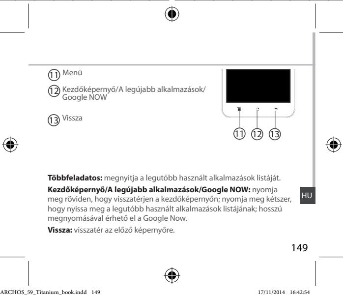 ARCHOS 59 XENON - A telefon bemutatása - 3
