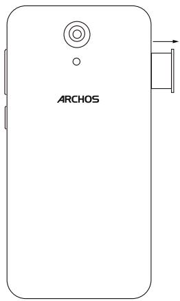 ARCHOS 50 POWER - Nach dem Auspacken des Mobiltelefons: - 1