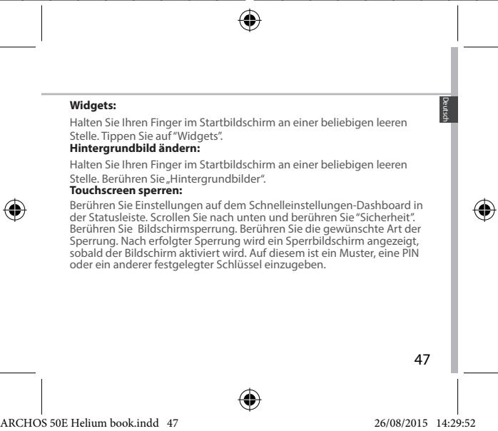 ARCHOS 50E HELIUM - Android™ kennenlernen - 3