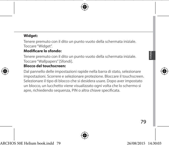 ARCHOS 50E HELIUM - Sincronizzazione di informazioni - 7