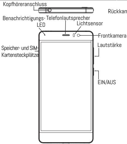 ARCHOS 55 DIAMOND SELFIE,  55 DIAMOND SELFIE LITE - Beschreibung des Geräts - 2