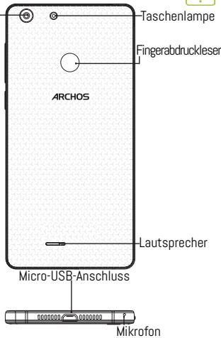 ARCHOS 55 DIAMOND SELFIE,  55 DIAMOND SELFIE LITE - Beschreibung des Geräts - 3