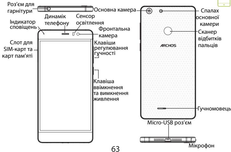 ARCHOS 55 DIAMOND SELFIE,  55 DIAMOND SELFIE LITE - Onnc npnctpo - 2