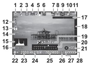 PENTAX K-1 - Écran de contrôle LCD - 3