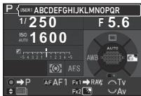 PENTAX K-1 - Utilisation du mode USER enregistré - 1
