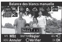 PENTAX K-1 - Réglage manuel de la balance des blancs - 1