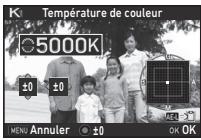 PENTAX K-1 - Réglage de la balance des blancs à l'aide de la température de couleur - 1