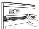 SMEG SE320/1 - (in models with flush controls only) - 2