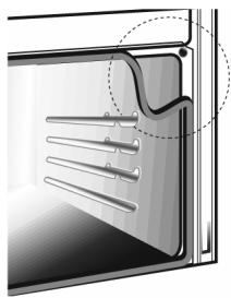 SMEG SE360C-7 - Removing the gasket - 1