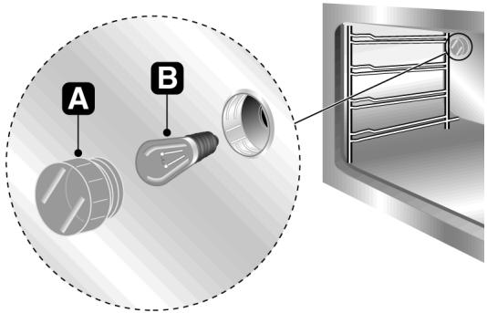 SMEG SE360C-7 - Changing the light bulb - 1