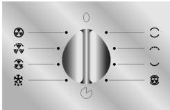 SMEG SE360C-7 - FUNCTION CONTROL KNOB (MULTIFUNCTION OVEN) - 1