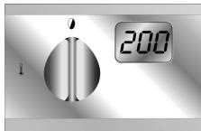 SMEG SE365MFX - THERMOSTAT CONTROL KNOB (multifunction oven) - 2