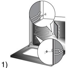 SMEG SE392MF-5 - Assembling the self-cleaning liners - 1