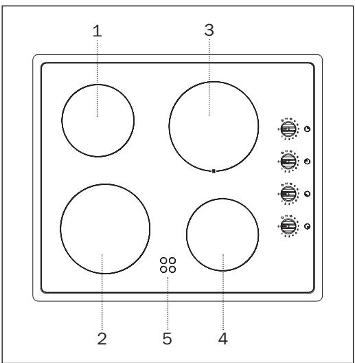 SMEG SE640CXM - Model SE 631 (see fig. 2) - 2