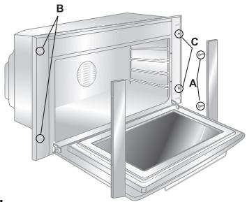 SMEG SE985X - Mounting the oven - 2