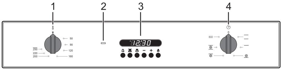 SMEG SFT470X - Control panel - 1
