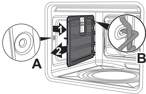 SMEG SFT470X - Removing self-cleaning panels and racks/trays support frames - 1