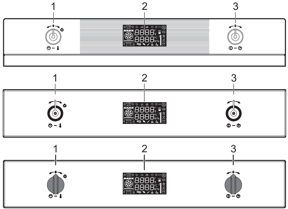 SMEG SFP121NE - Control panel - 1