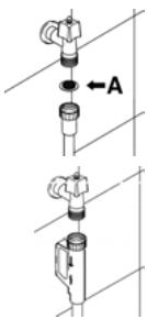 SMEG BLV1R - CONNECTING TO THE WATER SUPPLY - 1