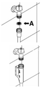 SMEG BLV1R-1 - CONNECTING TO THE WATER SUPPLY - 1
