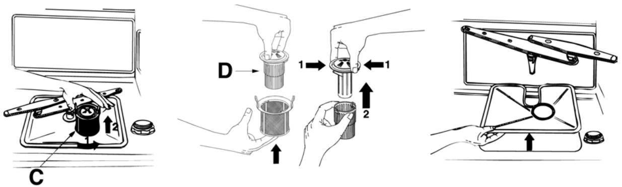 SMEG PL961.3 - CLEANING THE FILTER UNIT - 1