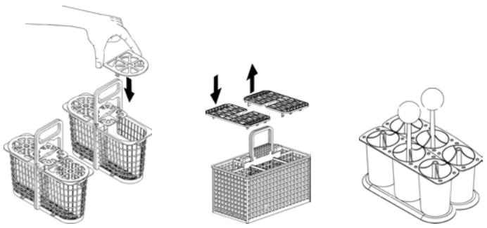 SMEG PL983X-2 - CUTLERY BASKET - 1