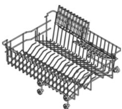 SMEG PLA6047X - UPPER BASKET - 1