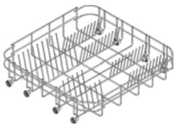 SMEG PLA6047X - LOWER BASKET - 1