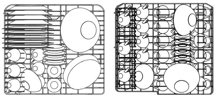 SMEG SDTW64-2 - LOADING THE UPPER BASKET - 1