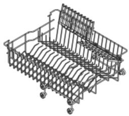 SMEG SDTW64-2 - UPPER BASKET - 2