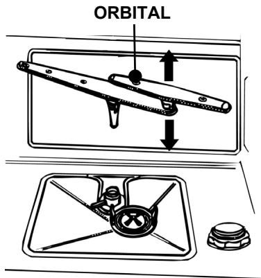 SMEG SDTW64-2 - CLEANING THE ORBITAL VERSION SPRAY ARM - 1