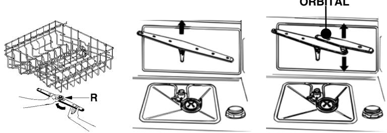 SMEG ST1125-1 - CLEANING THE SPRAY ARMS - 1
