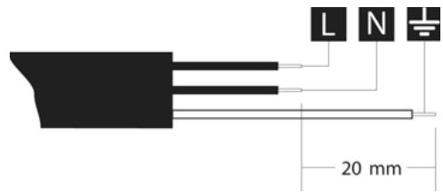 SMEG ST1125-1 - IF THE APPLIANCE IS PROVIDED WITH A PLUGLESS SUPPLY CORD: - 3