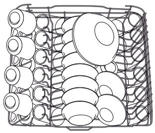 SMEG STA8614XU - Loading the upper rack (see fig. 4-14) - 1