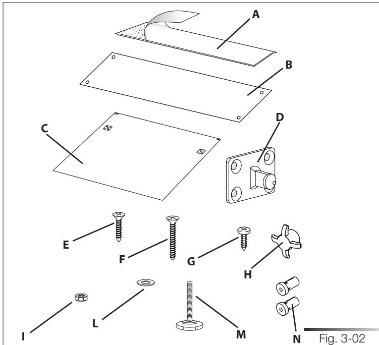SMEG STA8614XU - Kit supplied with dishwasher (models sta_4645/sta_8743) - 1