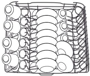 SMEG STA8614XU - Loading the upper rack (see fig. 4-14) - 2