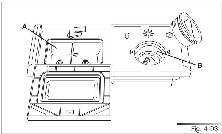 SMEG STA8614XU - Using the rinse-aid and detergent dispensers - 1