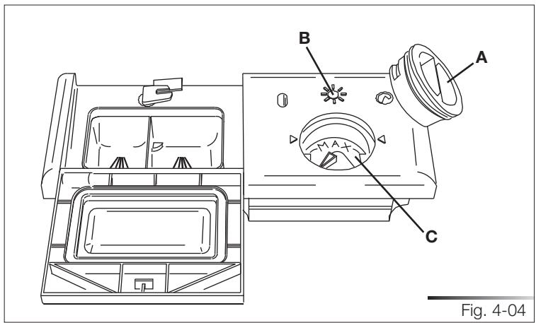 SMEG STA8614XU - Adding the rinse-aid - 1