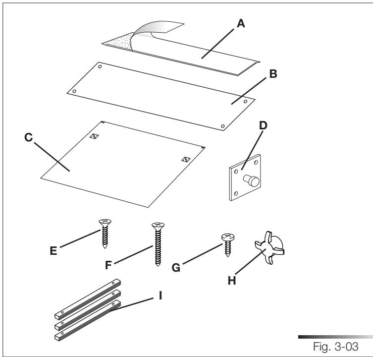 SMEG STA8743U - Kit supplied with dishwasher (models pla\_8743) - 1
